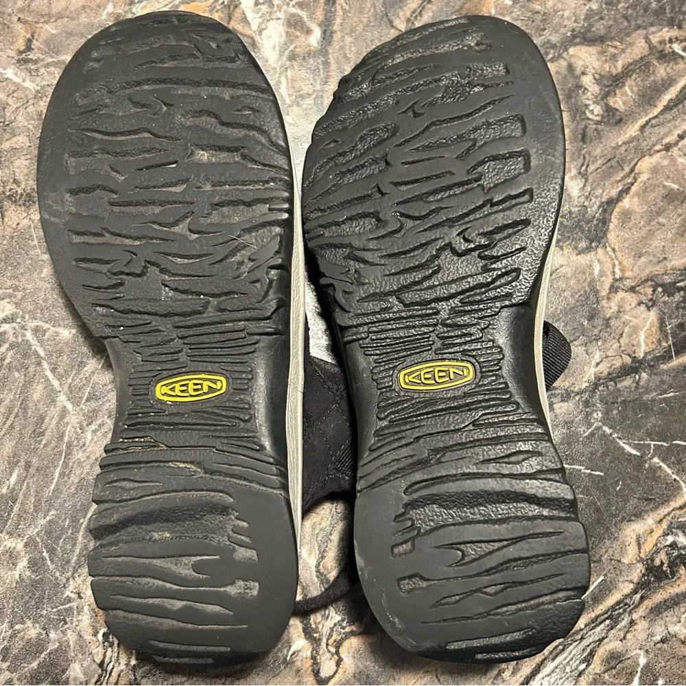 Keen Rose Slingback Sandals Shoes Black/Neutral Gray Women's Size 8 - Picture 6 of 6